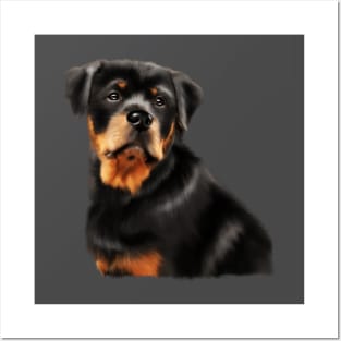 Rottweiler Dog, Dog Lover Posters and Art